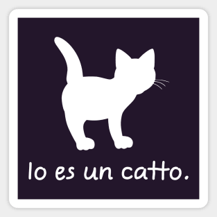 I'm A Cat (Interlingua) Magnet